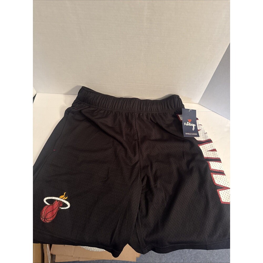 Fanatics Mens Medium Miami Heat Shorts NBA Basketball NWT